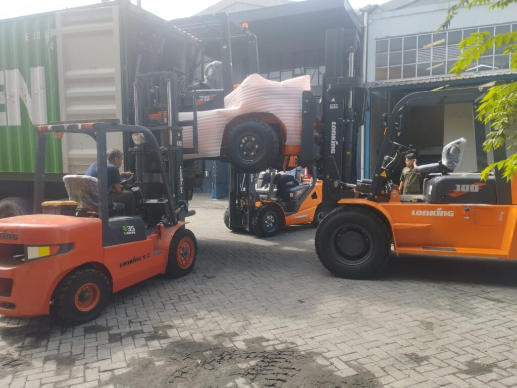 jual forklift diesel jember